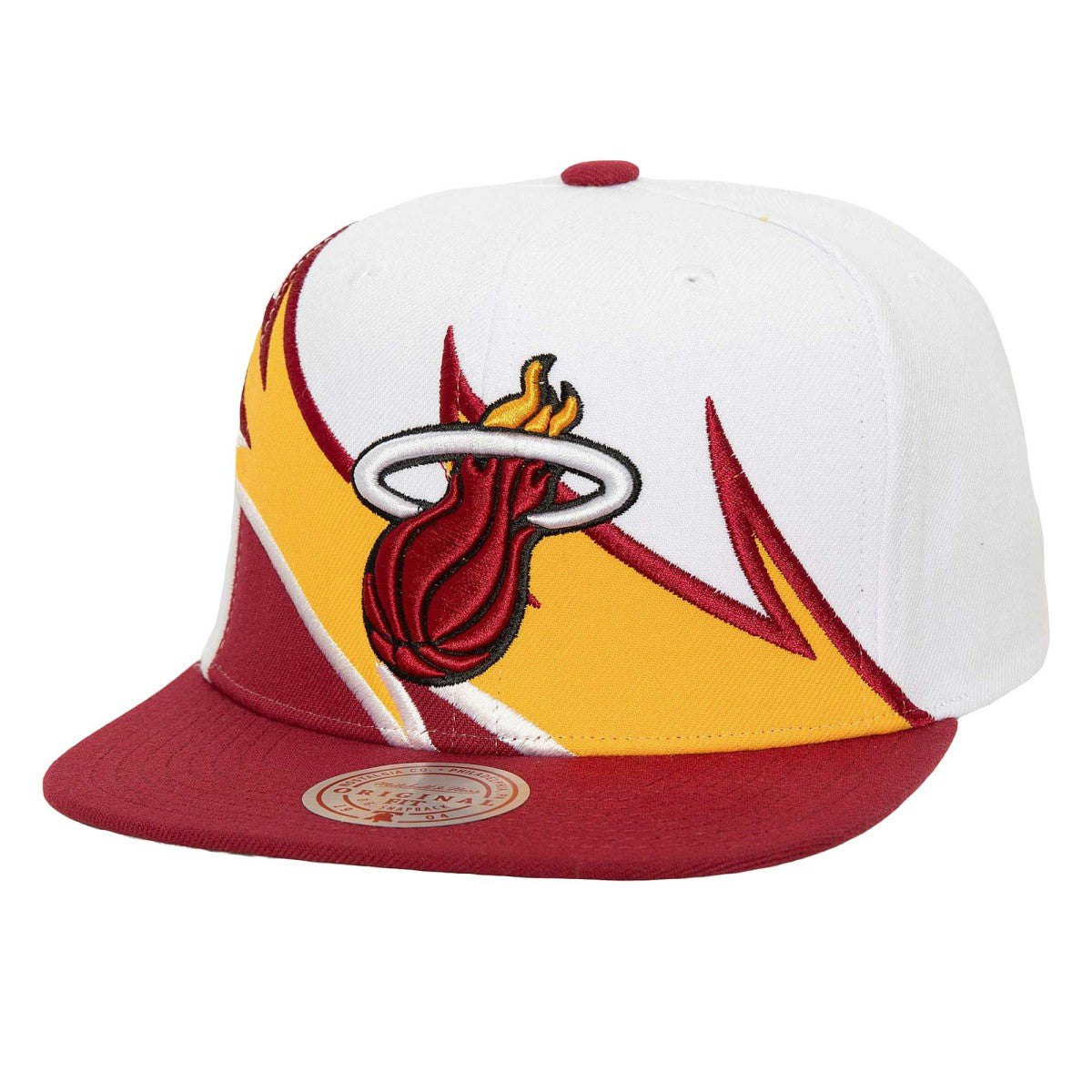 Mitchell & Ness Miami Heat Waverunner Snapback Hat