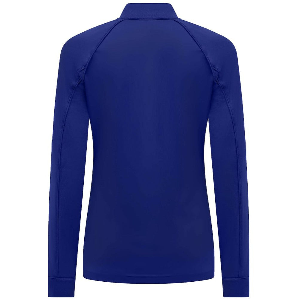 NHL St. Louis Blues Levelwear Women's Kinetic Insignia Core Quarter-Zip Pullover Top