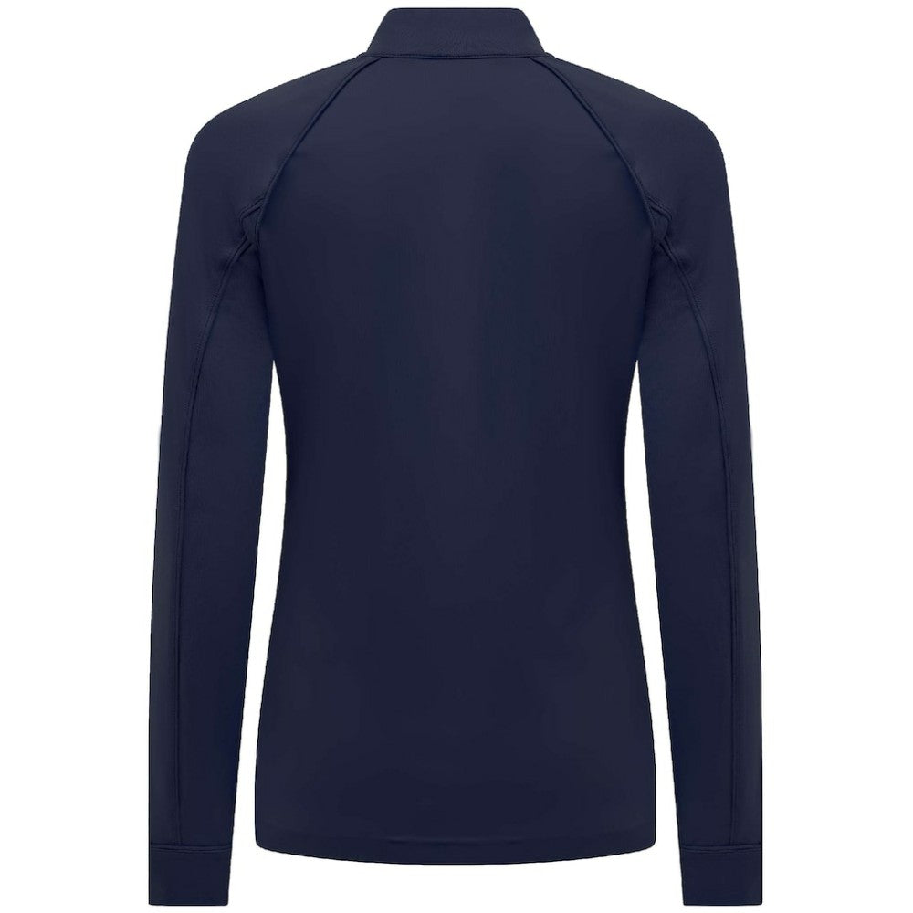 NHL Winnipeg Jets Levelwear Women's Kinetic Insignia Core Quarter-Zip Pullover Top