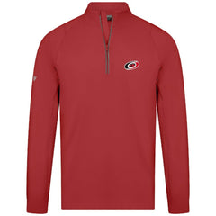 NHL Carolina Hurricanes Levelwear Theory Insignia Core Quarter-Zip Pullover Top