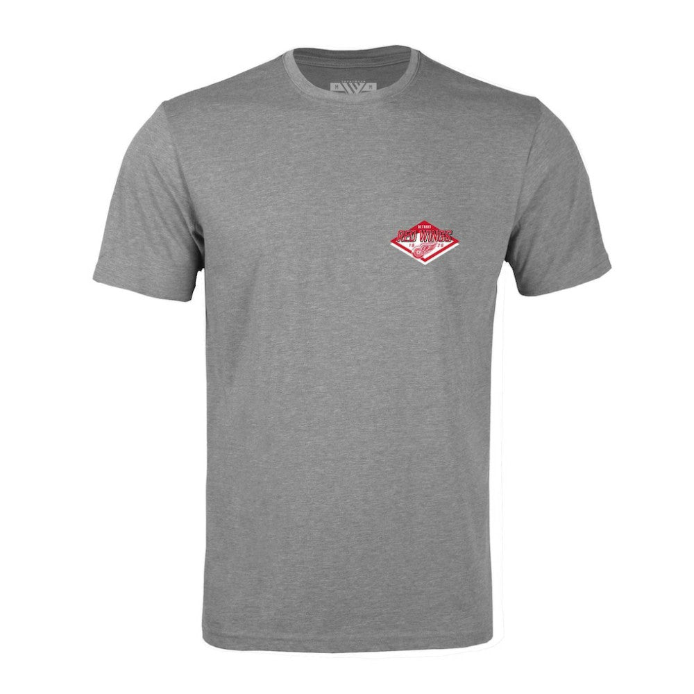 NHL Detroit Red Wings Levelwear Richmond Club Patch 2.0 T-Shirt