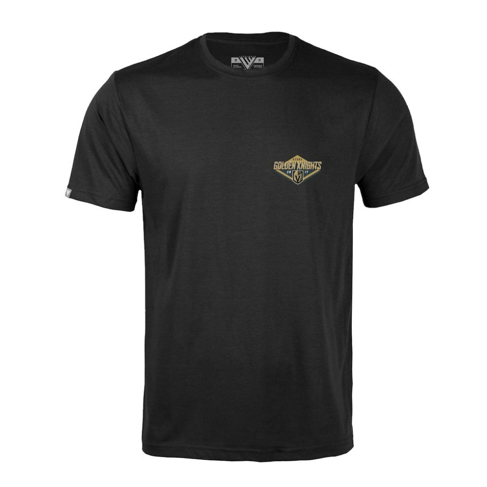 NHL Vegas Golden Knights Levelwear Richmond Club Patch 2.0 T-Shirt