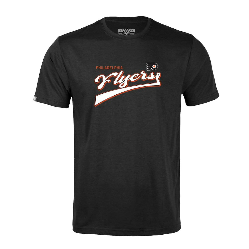 NHL Philadelphia Flyers Levelwear Richmond Retro Script T-Shirt
