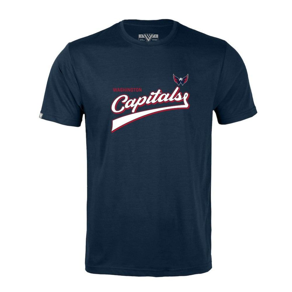 NHL Washington Capitals Levelwear Richmond Retro Script T-Shirt