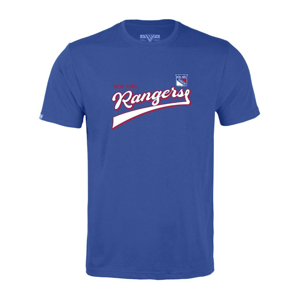 NHL New York Rangers Levelwear Richmond Retro Script T-Shirt