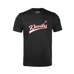 NHL New Jersey Devils Levelwear Youth Little Richmond Retro Script T-Shirt