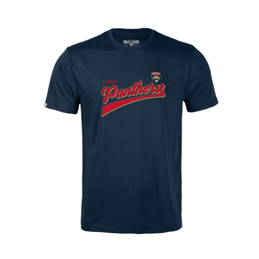 NHL Florida Panthers Levelwear Youth Little Richmond Retro Script T-Shirt