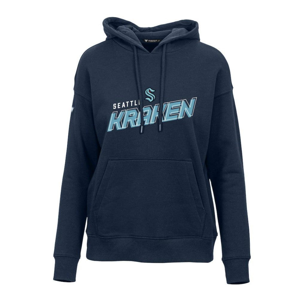 NHL Seattle Kraken Levelwear Women's Adorn Premier 2.0 Fleece Pullover Hoodie