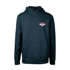 NHL Colorado Avalanche Levelwear Youth Podium Club Patch 2.0 Fleece Pullover Hoodie