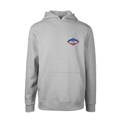 NHL New York Islanders Levelwear Youth Podium Club Patch 2.0 Fleece Pullover Hoodie