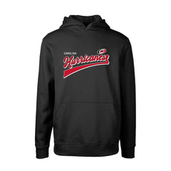 NHL Carolina Hurricanes Levelwear Youth Podium Retro Script Fleece Pullover Hoodie