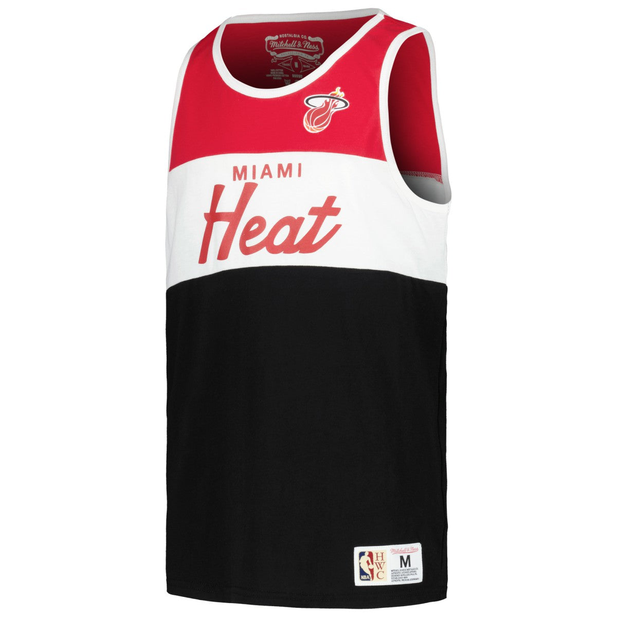 Mitchell & Ness Miami Heat Youth Hardwood Classics Special Script Tank Top