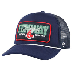Navy Boston Red Sox '47 Local Patch Foam Front Trucker Adjustable Hat