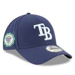 Navy Tampa Bay Rays New Era 2024 MLB World Tour: Dominican Republic Series 9FORTY Adjustable Hat