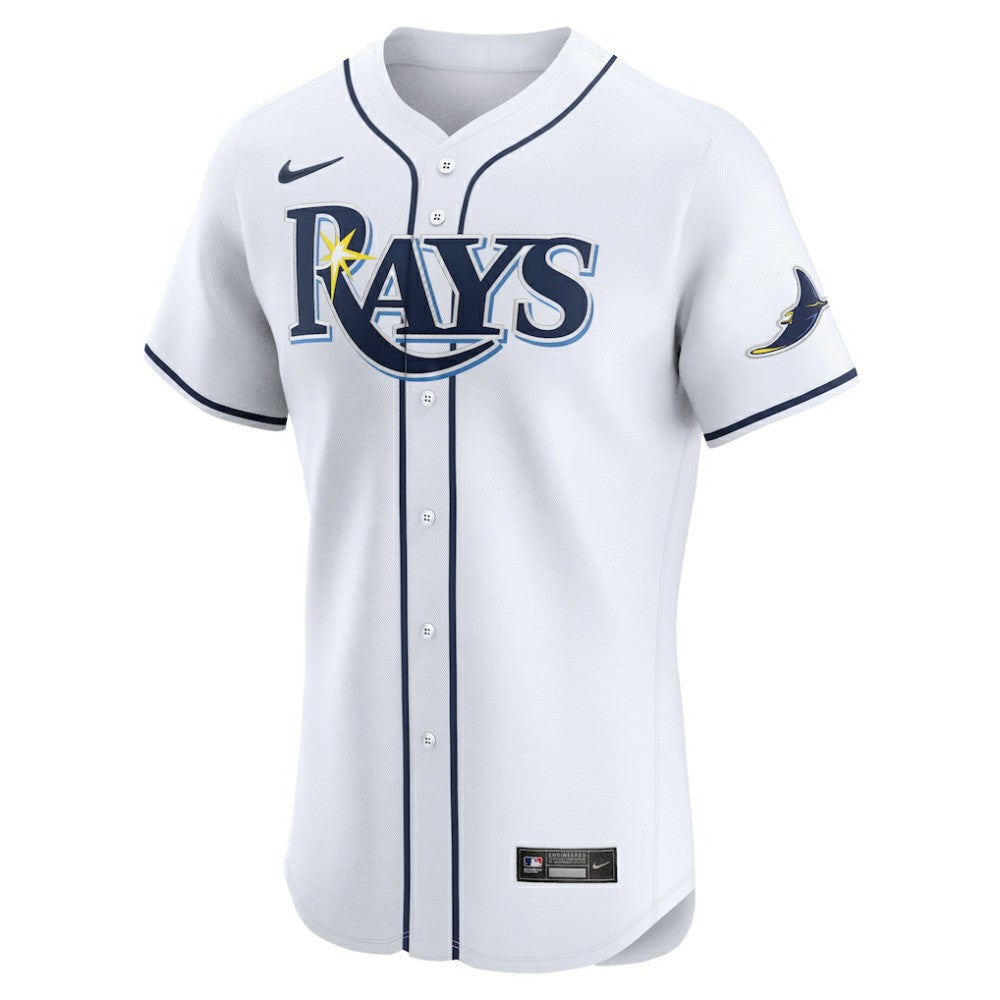 White Yandy Diaz Tampa Bay Rays Nike Home Elite Player Jersey