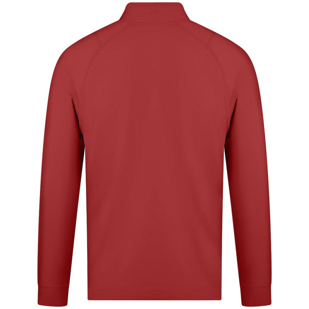 Red Washington Nationals Levelwear Theory Insignia Quarter-Zip Pullover