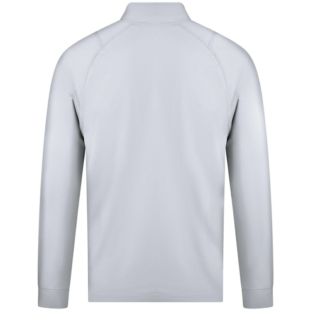 White Los Angeles Dodgers Levelwear Theory Insignia Quarter-Zip Pullover