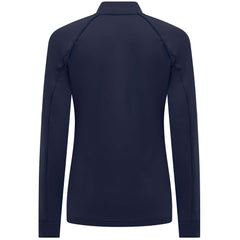 Navy Milwaukee Brewers Levelwear Women's Kinetic Insignia Quarter-Zip Pullover