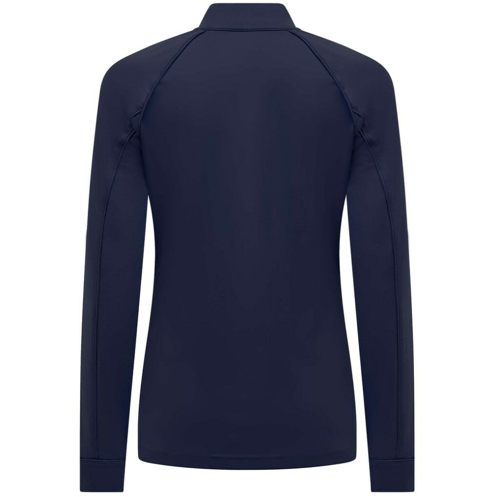 Navy Minnesota Twins Levelwear Women's Kinetic Insignia Quarter-Zip Pullover