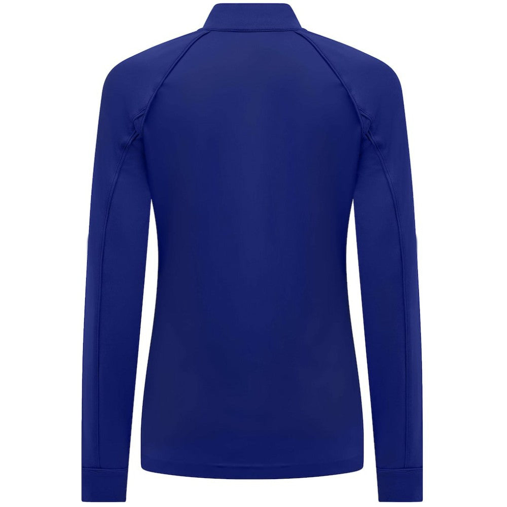 Royal Texas Rangers Levelwear Women's Kinetic Insignia Quarter-Zip Pullover