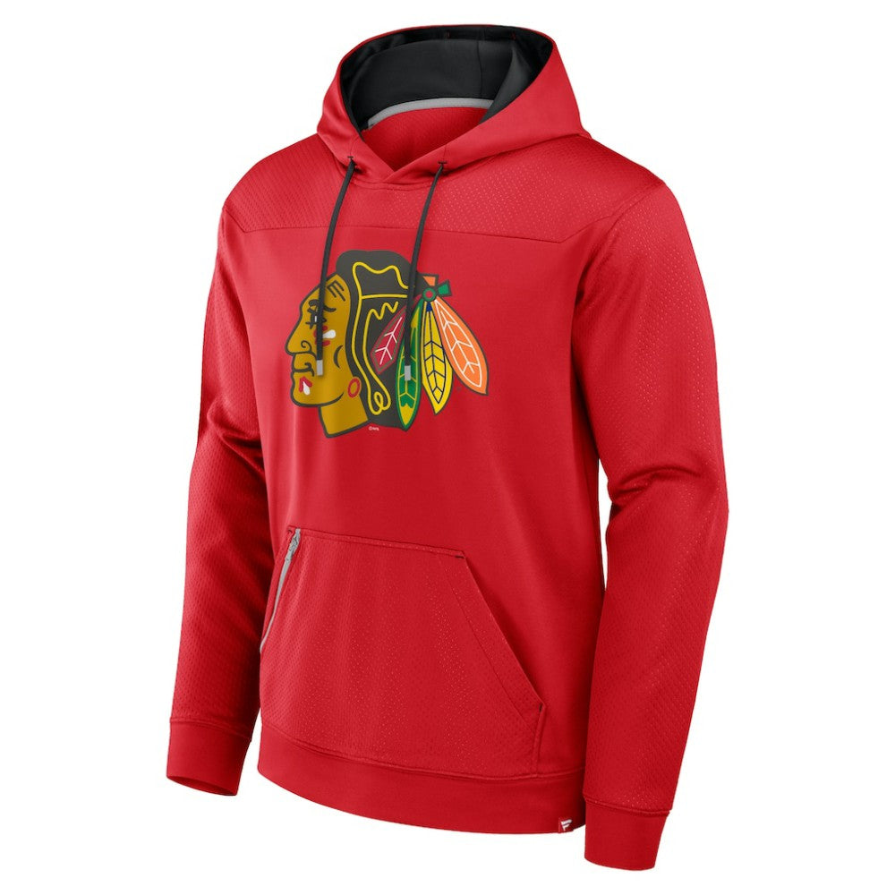 NHL Chicago Blackhawks Fanatics Defender Pullover Hoodie