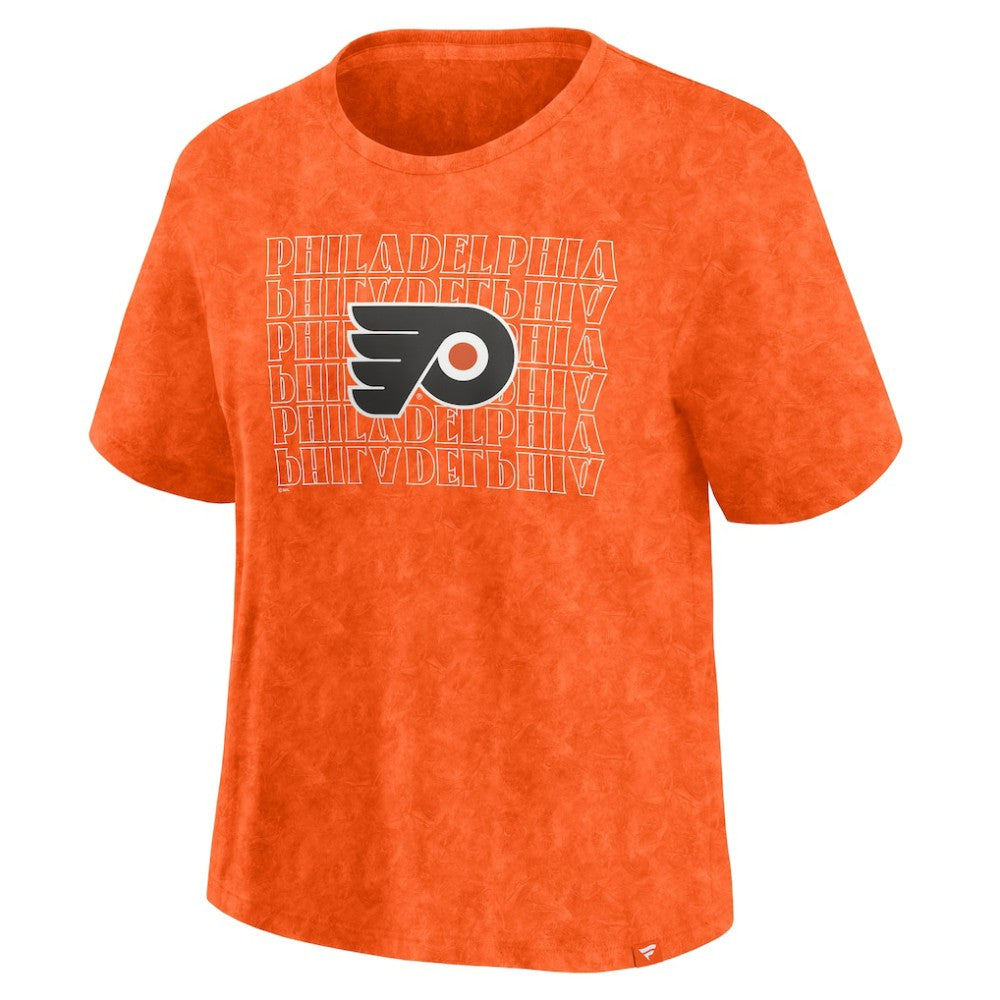 NHL Philadelphia Flyers Fanatics Women's Faded Wash T-Shirt