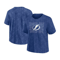 NHL Tampa Bay Lightning Fanatics Women's Faded Wash T-Shirt