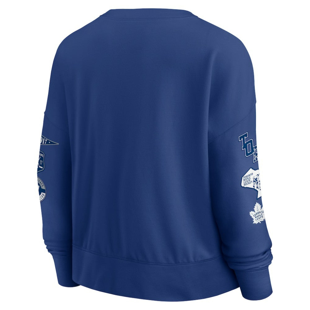 NHL Toronto Maple Leafs Fanatics Women's Go Team Pullover Sweatshirt