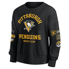 NHL Pittsburgh Penguins Fanatics Women's Go Team Pullover Sweatshirt
