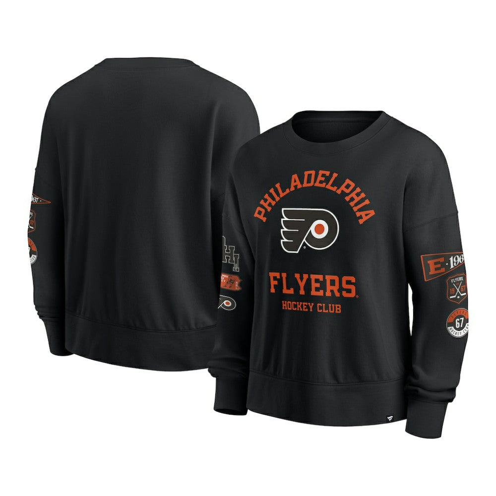 NHL Philadelphia Flyers Fanatics Women's Go Team Pullover Sweatshirt