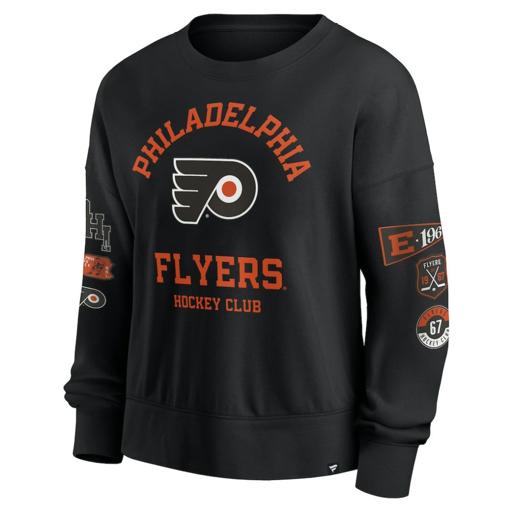 NHL Philadelphia Flyers Fanatics Women's Go Team Pullover Sweatshirt