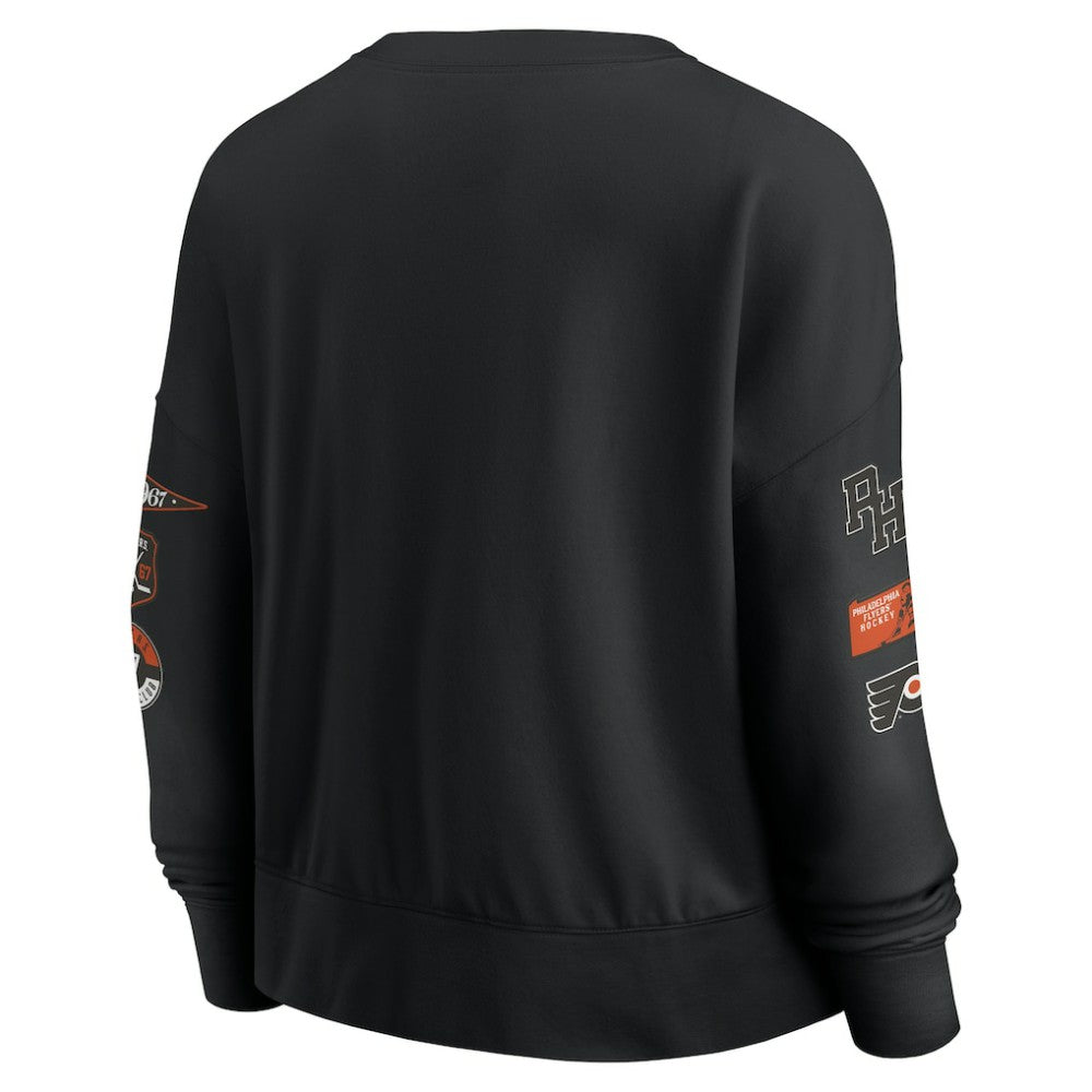 NHL Philadelphia Flyers Fanatics Women's Go Team Pullover Sweatshirt