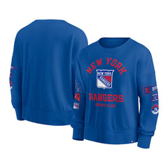 NHL New York Rangers Fanatics Women's Go Team Pullover Sweatshirt