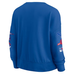NHL New York Rangers Fanatics Women's Go Team Pullover Sweatshirt