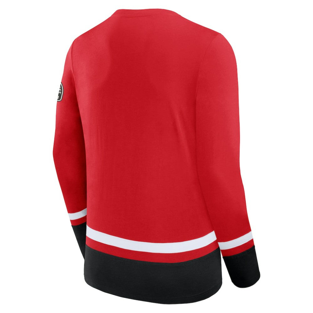 NHL Chicago Blackhawks Fanatics High Point Long Sleeve T-Shirt
