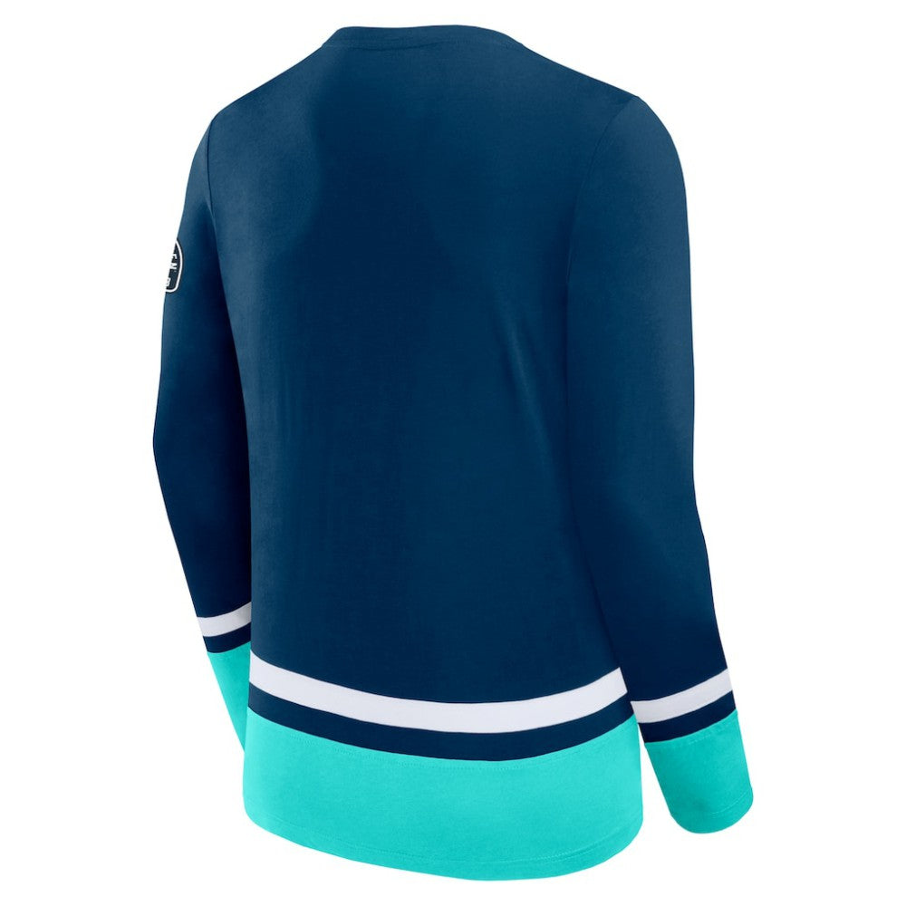 NHL Seattle Kraken Fanatics High Point Long Sleeve T-Shirt