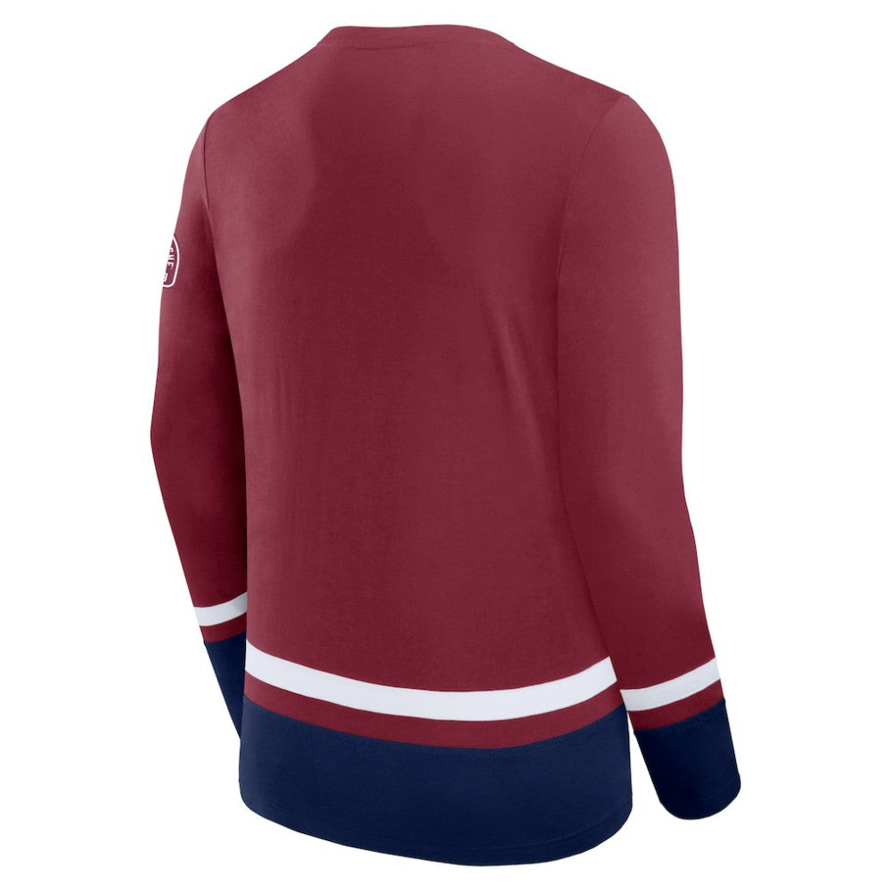 NHL Colorado Avalanche Fanatics High Point Long Sleeve T-Shirt