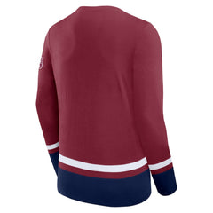 NHL Colorado Avalanche Fanatics High Point Long Sleeve T-Shirt