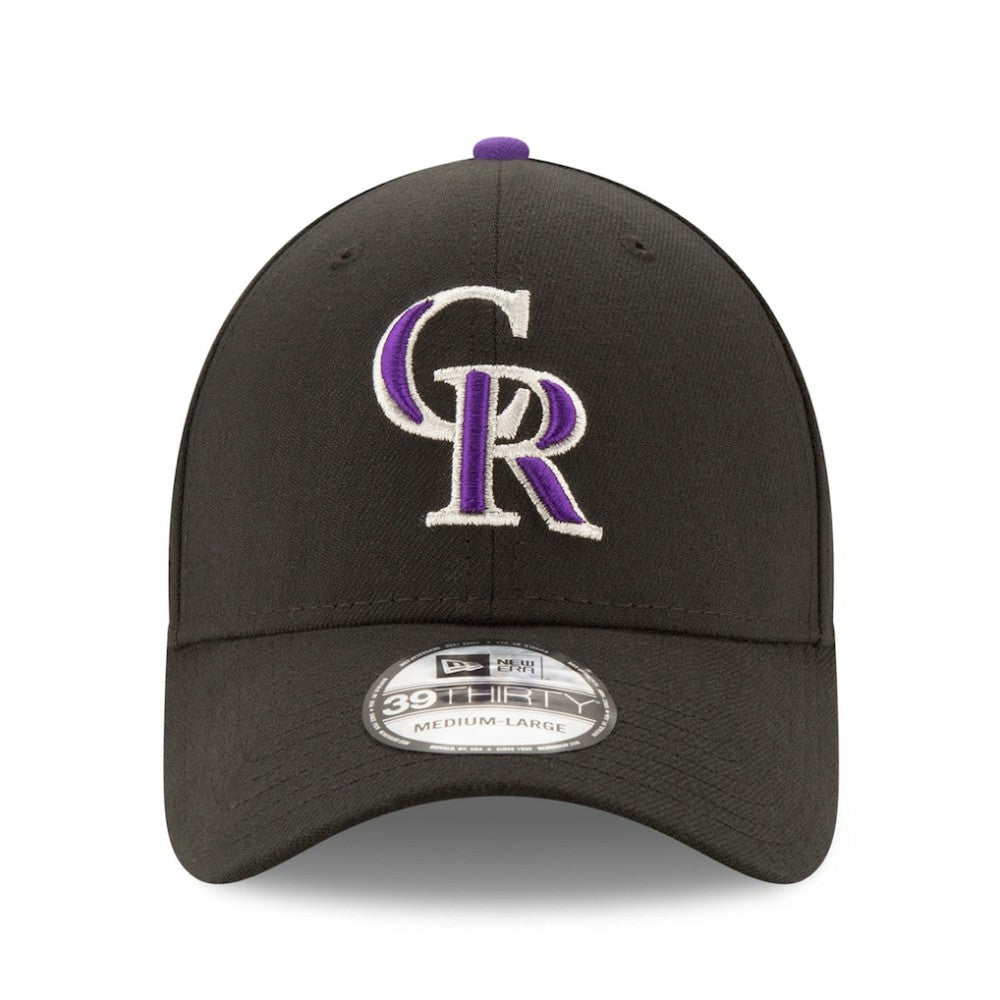 Black Colorado Rockies New Era 2024 MLB World Tour Mexico City Series 39THIRTY Flex Hat