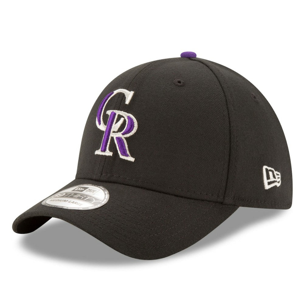 Black Colorado Rockies New Era 2024 MLB World Tour Mexico City Series 39THIRTY Flex Hat