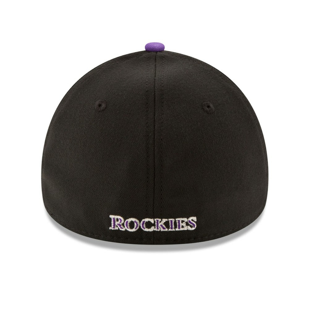 Black Colorado Rockies New Era 2024 MLB World Tour Mexico City Series 39THIRTY Flex Hat