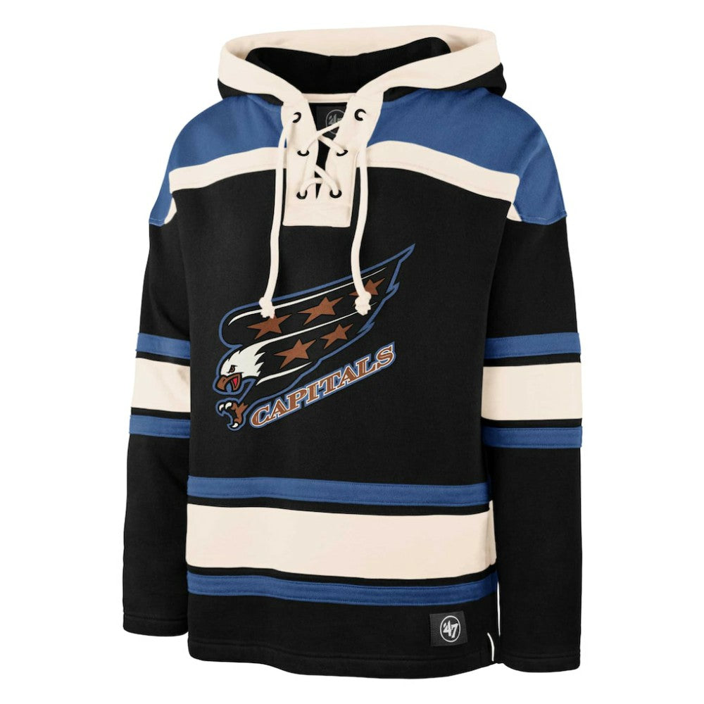 NHL Alexander Ovechkin Washington Capitals '47 Player Name & Number Lacer Pullover Hoodie