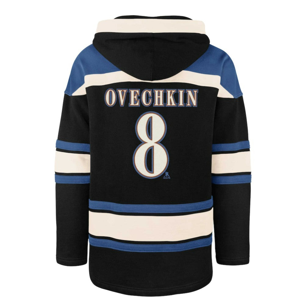 NHL Alexander Ovechkin Washington Capitals '47 Player Name & Number Lacer Pullover Hoodie