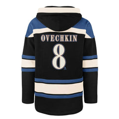 NHL Alexander Ovechkin Washington Capitals '47 Player Name & Number Lacer Pullover Hoodie