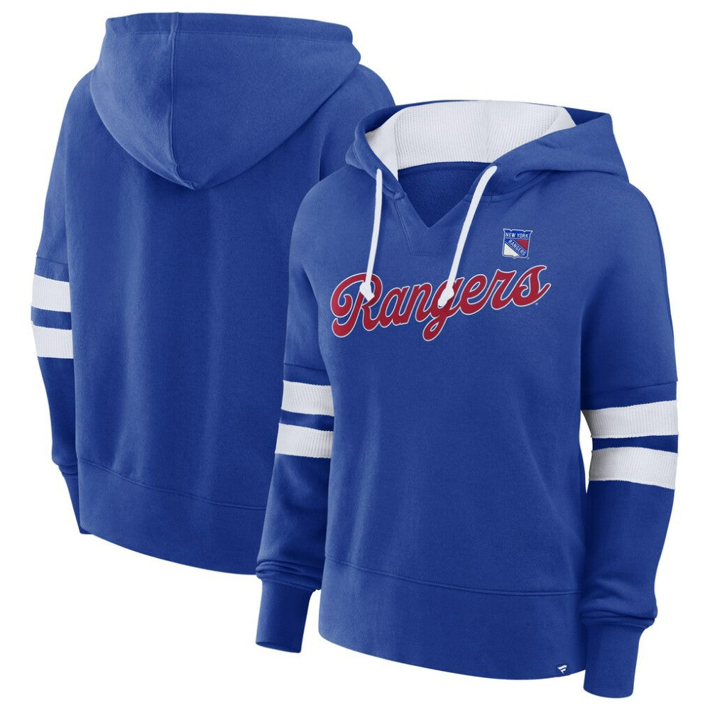 NHL New York Rangers Fanatics Women's Oversized Seize Pullover Hoodie
