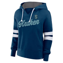 NHL Seattle Kraken Fanatics Women's Oversized Seize Pullover Hoodie