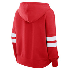 NHL Chicago Blackhawks Fanatics Women's Oversized Seize Pullover Hoodie