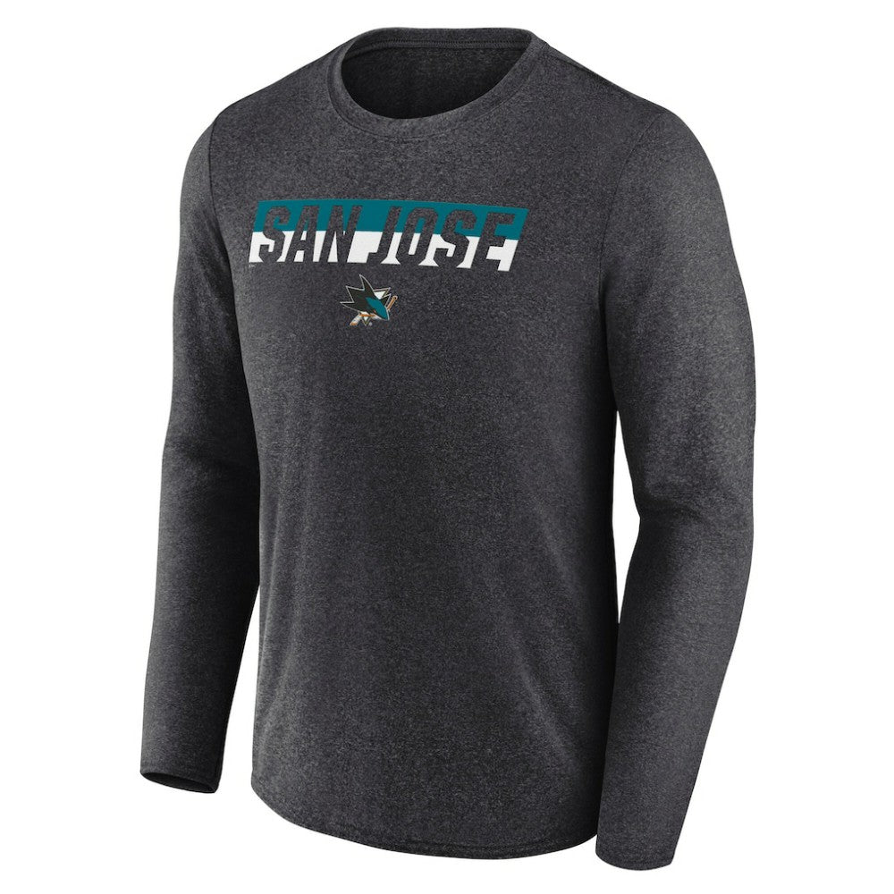 NHL San Jose Sharks Fanatics Transition Long Sleeve T-Shirt
