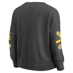 NHL Boston Bruins Fanatics Women's Oversized Vintage Go Team Pullover Sweatshirt