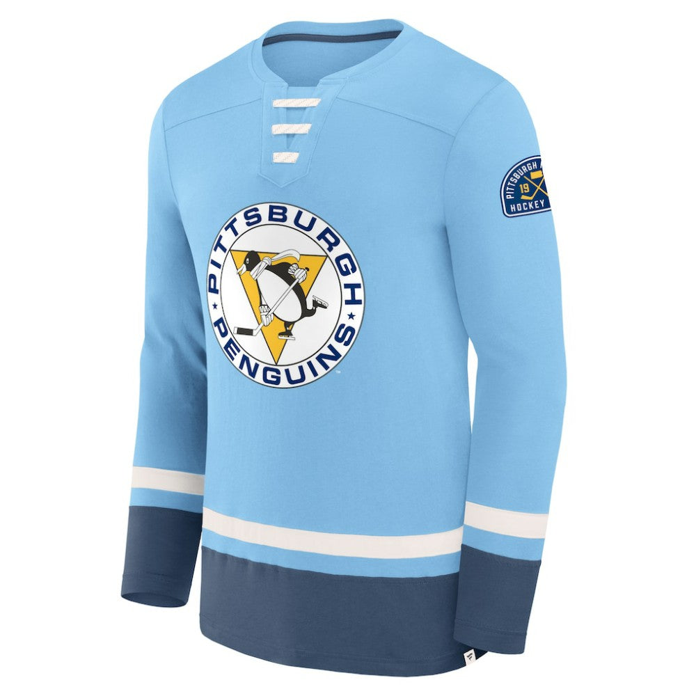 NHL Pittsburgh Penguins Fanatics Vintage High Point Long Sleeve T-Shirt